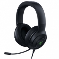 купить Гарнитура, Razer, Kraken X USB, RZ04-02960100-R3M1, Игровая гарнитура, Микрофон поворотный гибкий, Динамики 40 мм, Диапазон частот: 12 Гц &ndash; 28 кГц , Чувствительность при 1 кГц: 109&plusmn;3 дБЧёрный в Алматы фото 1