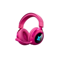 Купить Наушники с микрофоном MCHOSE X9, 7.1 Surround, 53mm Drivers, 2.4/BT/USB, 2000mAh, Rose Red  Алматы