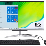купить Моноблок Acer/Aspire C24-963/Core i3/1005G1/1,2 GHz/8 Gb/1000 Gb/Nо ODD/Graphics/UHD/256 Mb/Windows 10/Home/64/23.8 **/FHD/1920x1080 Pix/WiFi (802.11a в Алматы фото 1