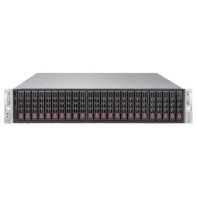 купить Supermicro STORAGE SSG-2029P-E1CR24H (X11DPH-T, CSE-216BE1C4-R1K23LPB) ( LGA 3647, 16xDDR4 Up to 4TB ECC 3DS LRDIMM, 24x2.5** SATA3, M.2, 4 NVMe support with opt. cables, Broadcom 3108 SAS3 AOC, 3 PCI-E 3.0 x16, 4 PCI-E 3.0 x8 (slot 2 & 3 occupied by в Алматы фото 1