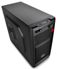 купить Компьютерный корпус, Deepcool, SMARTER DP-MATX-SMTR, Mini-ITX/Micro ATX, USB 3.0/2.0, HD-Audio Mic, Высота процессорного кулера до 165мм, Толщина 0,5мм, Без Б/П, Чёрный в Алматы фото 2