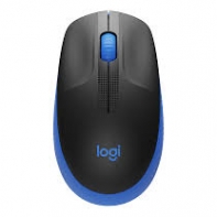 купить Мышь беспроводная полноразмерная Logitech M190 Blue (910-005907) /  в Алматы фото 1