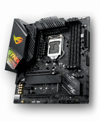 купить Материнская плата ASUS ROG STRIX Z490-G GAMING LGA1200 4xDDR4 6xSATA3 2xM.2 HDMI DP ATX в Алматы фото 3