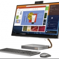 купить моноблок Lenovo IdeaCentre A540-27ICB  27** QHD(2560x1440) IPS/Intel Core i5-9400T 1.80GHz Hexa/8GB/1TB/GMA HD630/noDVD/WiFi/BT4.0/CR/KB+MOUSE(WLS)/W10H/1Y/GREY в Алматы фото 1