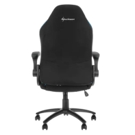 купить Игровое кресло Sharkoon Elbrus 1 Black/Blue <Ткань, Газлифт 4, Откидной подлокотник> в Алматы фото 3