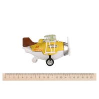 купить Самолет металический инерционный Same Toy saAircraft желтый со светом и музыкой SY8015Ut-1 в Алматы фото 2