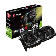 купить Видеокарта MSI GeForce RTX2080Ti, 11G GDDR6 352-bit 1xHDMI 3xDP 1xUSB RTX 2080 Ti GAMING X TRIO в Алматы фото 1