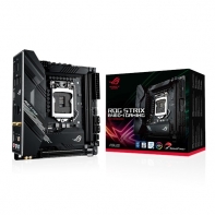 купить Материнская плата ASUS ROG STRIX B460-I GAMING LGA1200 2xDDR4 4xSATA3 2xM.2 HDMI DP m-ITX в Алматы фото 1