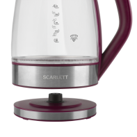 купить Электрический чайник Scarlett SC-EK27G45 (стекло) в Алматы фото 3