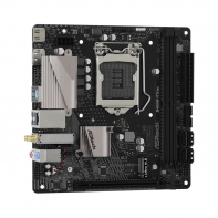 купить Материнская плата ASRock B460M-ITX/AC LGA1200 2xDDR4 4xSATA RAID UM.2 1xHDMI 1xDP 4xUSB3.2 WiFi mITX в Алматы фото 2