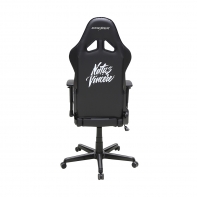 купить Игровое компьютерное кресло, DX Racer,  OH/RZ60/NGY, ПУ экокожа, Вид наполнителя: губчатая пена высокой плотности (54 кг/м?), Металлическая основа кресла, Механизм качания: топ-ган, Прорезиненные колеса в комплектации, Чёрно-серый в Алматы фото 2