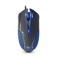 купить Компьютерная мышь, E-Blue, Auroza EMS144BK, Оптическая, 500/1750/2500/3500dpi, Проводная, Чёрный в Алматы фото 2