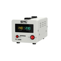 купить Стабилизатор SVC FL-2000, 2000VA, 2000W, клеммы, вход 140-260V, выход 220V, LED индикаторы, LCD в Алматы фото 1