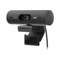 купить Веб-камера Logitech Brio 500 Graphite 960-001422 в Алматы фото 2