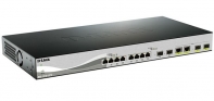 купить D-Link DXS-1210-12TC/A1A Настра-ый комму-ор 8 портов 10G, 2 порта 10G SFP+ и 2 комбо 10G SFP+ /  в Алматы фото 2