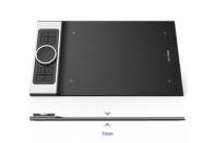 купить Графический планшет, XP-Pen, Deco Pro Small, Разрешение 5080 lpi, Чувствительность к нажатию 8192, Интерфейс USB, Рабочая область 230*130 мм., Серый в Алматы фото 2