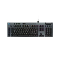 Купить Клавиатура Logitech G915 X, GL Low-profile Tactile switch, 119 keys, ENRU, 1.8 Cable, Черный Алматы