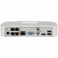 купить Dahua NVR4104-P-4KS2 4ch 1U видеорегистратор 80Mbps input, 4MP decoding, max 4 IPC input /  в Алматы фото 2