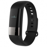 купить Фитнес браслет, Amazfit Health Band, A1607,0.42-дюймовый OLED дисплей, 95 мАч, Время автономной работы 7 дней, Алюминий, сталь, силикон, Мониторинг сна, калорий, физической активности, Фотоэлектрический датчик PPG, IP67, Bluetooth 4.0, Чёрный в Алматы фото 1
