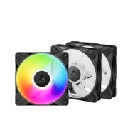 Купить Кулер для корпуса ARCTIC BioniX P14 A-RGB 3-Pack, ACFAN00341A, 3x140мм, PWM, 400-2500об/мин, Black в Алматы