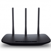 купить Маршрутизатор беспроводной 450M Tp-Link TL-WR940N(RU) <450Mbps Wireless N Router, 4port Switch, Atheros, 3T3R, 3*5dBi Fixed Antenna, 2.4GHz, 802.11n/g/b> в Алматы фото 1