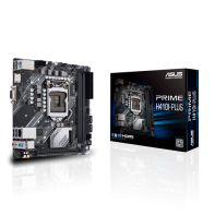 купить Сист. плата ASUS PRIME H410I-PLUS, H410, 1200, 2xDIMM DDR4, PCI-E x16, M.2, 4xSATA, D-Sub, HDMI, ITX, BOX в Алматы фото 1