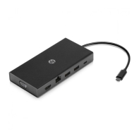 купить Мини док станция 1C1Y5AA HP Travel USB C Multi Port Hub в Алматы фото 2