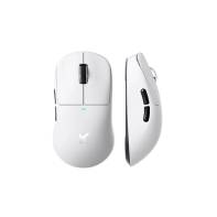 Купить Мышь MCHOSE M7 Pro, PAW3395-26Kdpi, 1000Hz, 500mAh, 2.4/BT/USB, 5buttons-60M, Light(55g), White Алматы