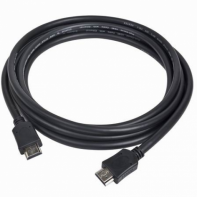купить Кабель HDMI Cablexpert CC-HDMI4L-15, 4.5м, v1.4, 19M/19M, серия Light, черный,позол.разъ, экр, пакет в Алматы фото 1