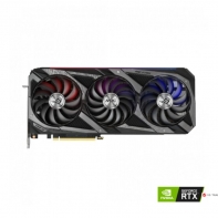 купить Видеокарта ROG-STRIX-RTX3080-O12G-GAMING, Triple fan, 12Gb/384bit GDDR6X, 2xHDMI 2.1, 3xDP 1.4a, HDCP, BOX в Алматы фото 1