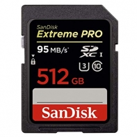 купить Карта памяти SD 512GB Class 10 U3 SanDisk SDSDXPA-512G-G46 в Алматы фото 1