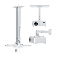 купить Кронштейн потолочный ONKRON K5A, до 10кг,  белый в Алматы фото 2