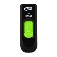 купить Устройство хранения данных USB 2.0 Flash Team Group C141 DRIVE 64GB GREEN, TC14164GG01 в Алматы фото 1