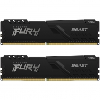 купить Модуль памяти Kingston Fury Beast KF432C16BBK2/64 DDR4 DIMM 64Gb KIT (2x32) 3200 MHz CL16 в Алматы фото 1