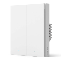 Купить Настенный выключатель двухклавишный AQARA Smart Wall Switch WS-EUK04 Алматы