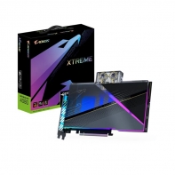 купить Видеокарта Gigabyte (GV-N4080AORUSX WB-16GD) RTX4080 AORUS XTREME WATERFORCE WB 16G в Алматы фото 1