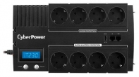 купить Line-Interactive ИБП, CyberPower BR1200ELCD, выходная мощность 1200VA/720W, LCD, AVR, RJ11/RJ45, USB, 8 выходных разъемов типа Schuko CEE 7/4, порт USB для зарядки, PowerPanel® Personal Edition                                                          в Алматы фото 2