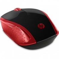 купить Оптическая беспроводная мышь HP 2HU82AA, 200 Empress Red, 1000 dpi, USB, 2.4 ГГц, красный в Алматы фото 2