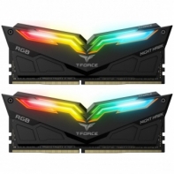купить Оперативная память DDR4 PC-25600 (3200 MHz) 16Gb (8GB*2) TEAM NIGHT HAWK RGB <геймерская серия> в Алматы фото 1