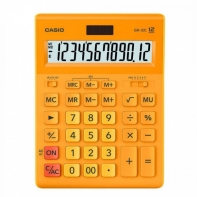 Купить Калькулятор настольный CASIO GR-12C-RG-W-EP желтый Алматы