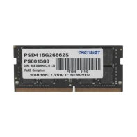 купить Модуль памяти Patriot, PSD416G26662S, DDR4, 16 GB ,SO-DIMM <2666MHz> CL19 в Алматы фото 1