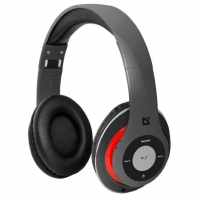 купить Беспроводная гарнитура Defender FreeMotion B570 Красный + серый, Bluetooth, НОВИНКА! в Алматы фото 1