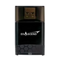 купить Картридер Exascend EXCRSDU2, 2 slots, SDXC - UHS-II, microSDXC - UHS-I, USB 3.2 в Алматы