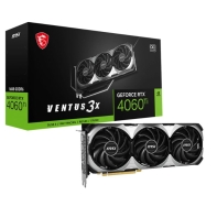 купить Видеокарта MSI GeForce RTX 4060 TI VENTUS 3X 16G OC, 16G GDDR6 128-bit HDMI 3xDP в Алматы фото 1
