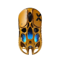 Купить Mouse GravaStar Mercury X Pro 8K, Wireless, BT/2.4GHz/cable, Optical 32000 dpi,5 buttons,USB, Yellow Алматы