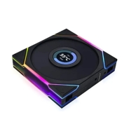 купить Вентилятор для корпуса Lian Li Uni Fan TL Wireless LCD 120 ARGB, 12cm, 4pin, Black 12TLLCD1W1B в Алматы фото 2