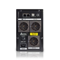 купить UPS SVC V1500-F-LCD, 1500 VA, 900W, 2х12V/9Ah, AVR 145-285 V, USB, Line в Алматы фото 3