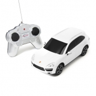 купить Радиоуправляемая машина, RASTAR, 46100W, 1:24, Porsche Cayenne Turbo, Пластик, 27 Mhz, Белый в Алматы фото 1