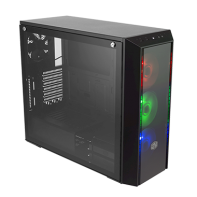 купить Корпус CoolerMaster MasterBox RPO 5 RGB (MCY-B5P2-KWGN-01), E-ATX/ATX/mATX/Mini-ITX, 7 cлотов расширения, 2 отсека для дисков x 3.5*(2.5*), 2xUSB 3.0, предустановленный вентилятор передний 120мм x1, сзади 120мм x3 RGB, Без Б/П, Цвет: Черный в Алматы фото 3