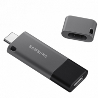 купить USB-ФЛЕШ накопитель 32Gb Samsung DUO Plus USB Type-C/Type A MUF-32DB/APC в Алматы фото 1